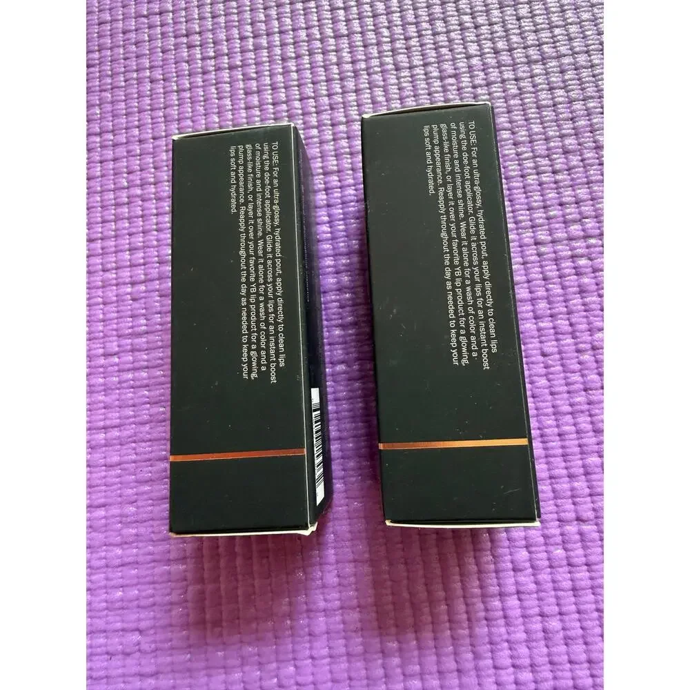 New Youngblood EverGlow Lip Oil Set Macchiato Spritz Full Size 0.16 oz